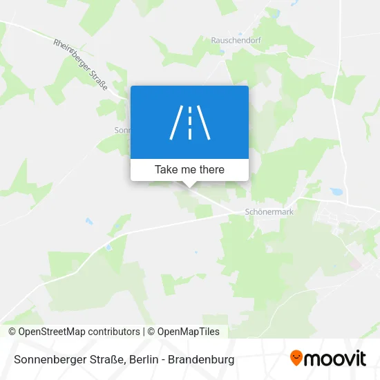 Карта Sonnenberger Straße
