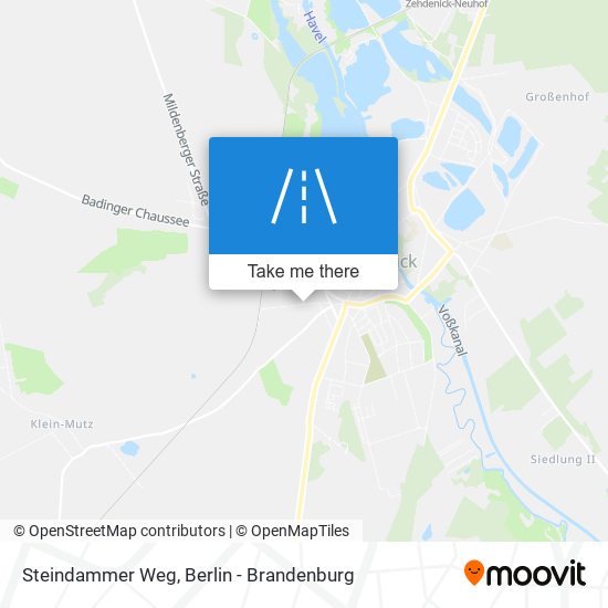 Steindammer Weg map