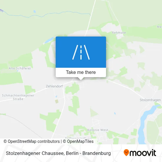 Stolzenhagener Chaussee map