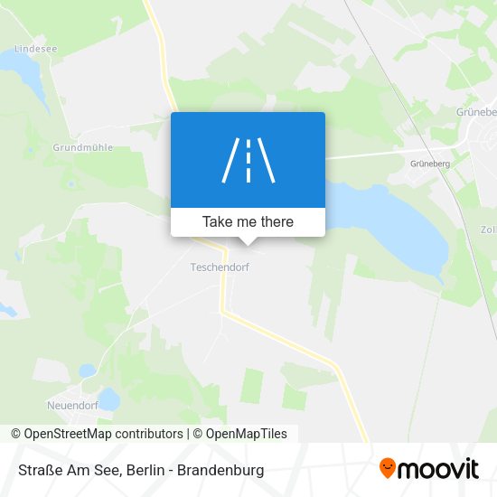 Straße Am See map