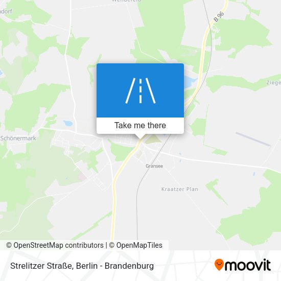 Strelitzer Straße map