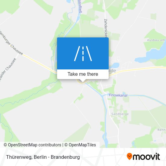 Thürenweg map