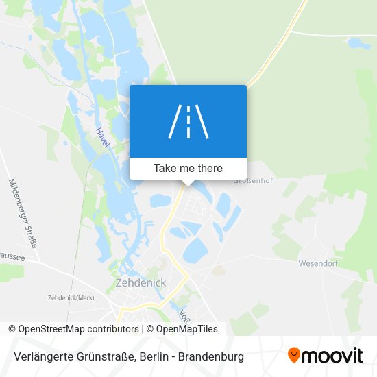 Verlängerte Grünstraße map