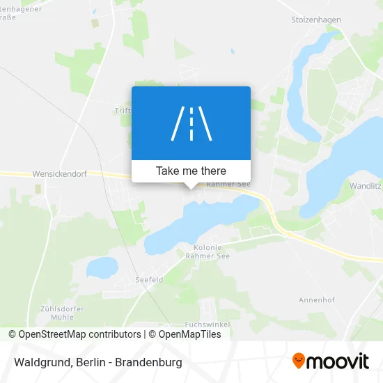 Waldgrund map