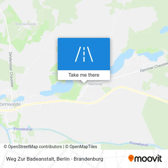 Карта Weg Zur Badeanstalt