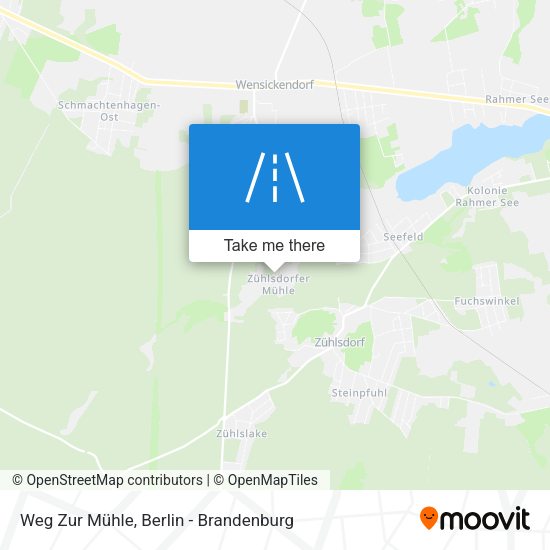 Weg Zur Mühle map
