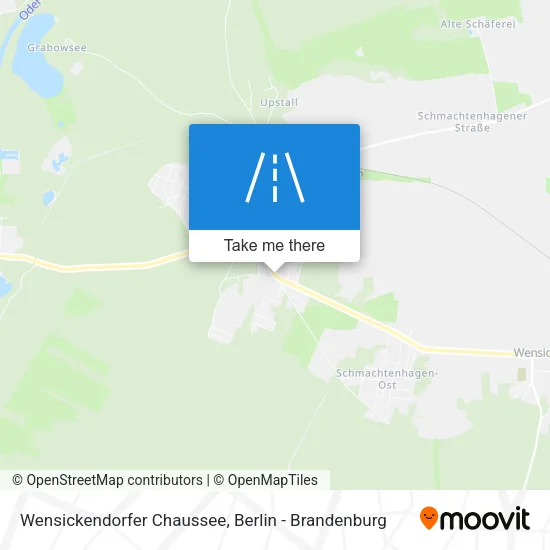 Карта Wensickendorfer Chaussee
