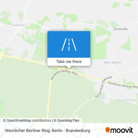 Westlicher Berliner Ring map