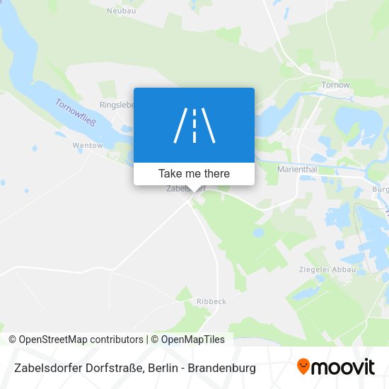 Zabelsdorfer Dorfstraße map