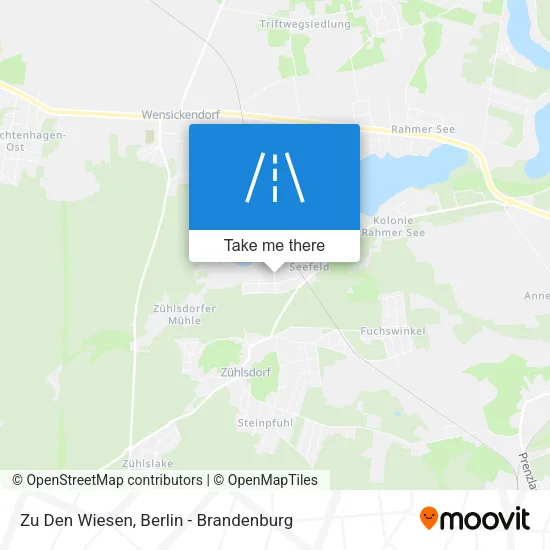Карта Zu Den Wiesen