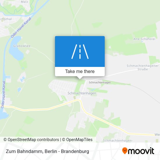 Zum Bahndamm map