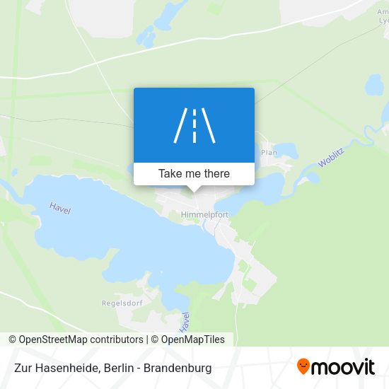 Zur Hasenheide map