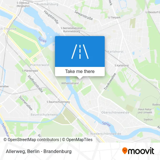 Карта Allerweg