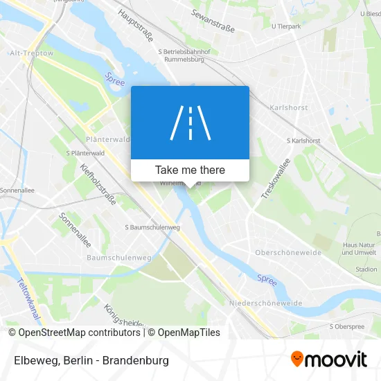 Карта Elbeweg