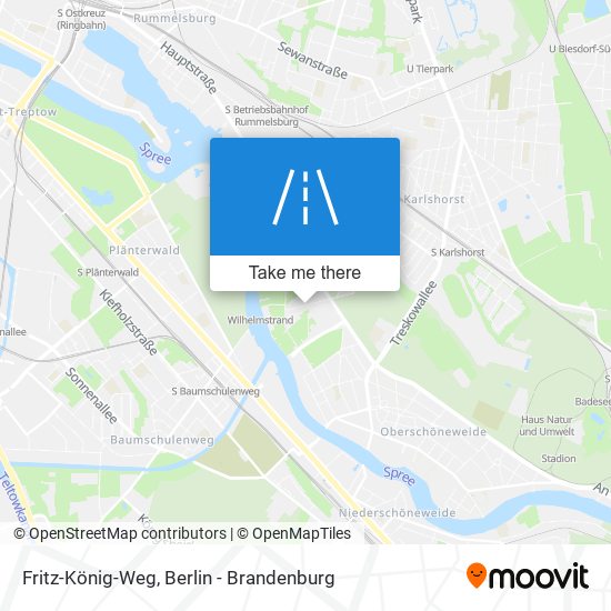 Fritz-König-Weg map