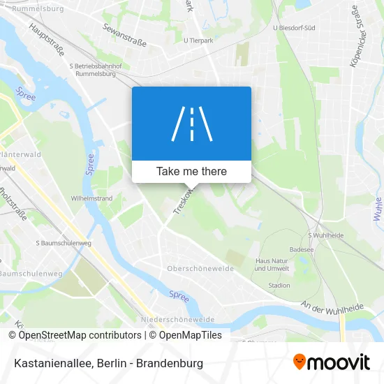 Карта Kastanienallee