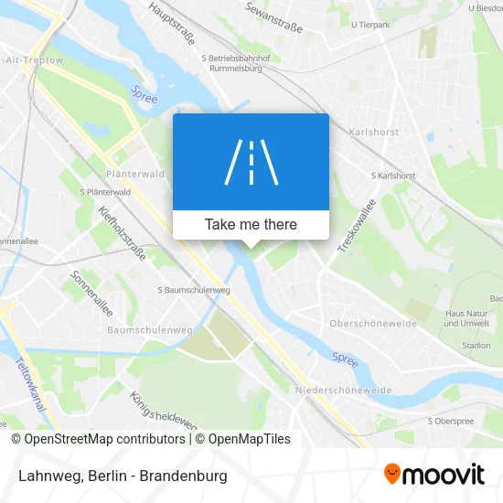 Карта Lahnweg