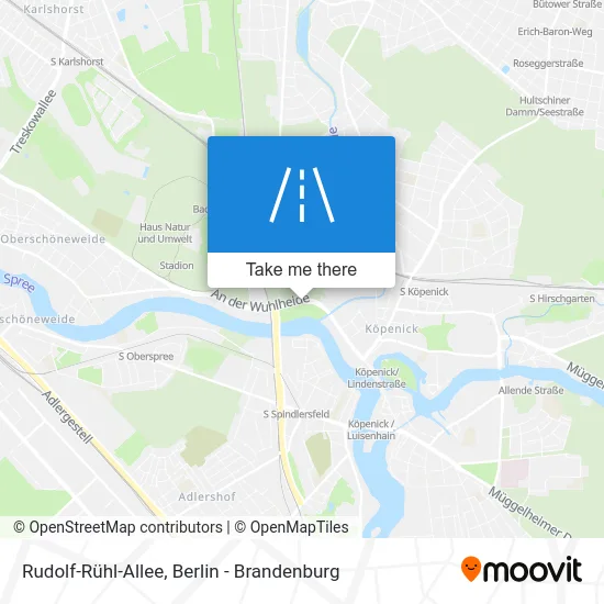 Rudolf-Rühl-Allee map