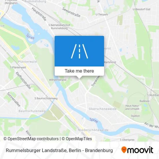 Карта Rummelsburger Landstraße