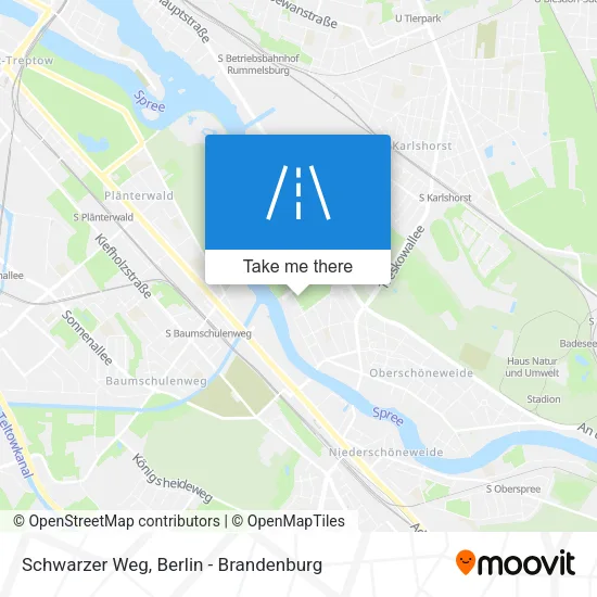 Карта Schwarzer Weg