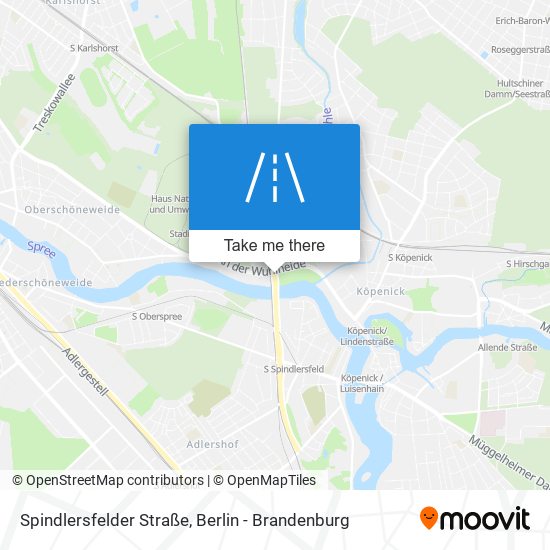 Spindlersfelder Straße map