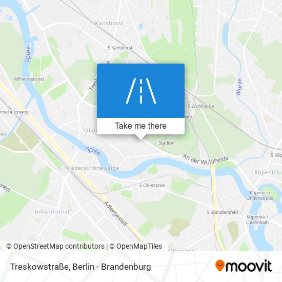 Treskowstraße map