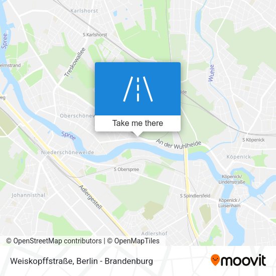 Weiskopffstraße map
