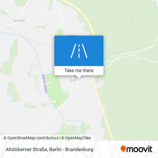 Altdöberner Straße map