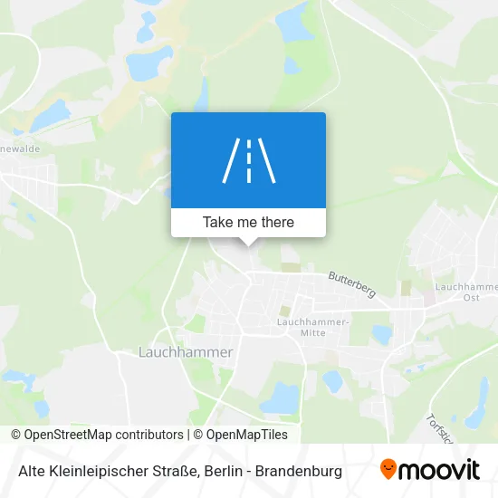 Карта Alte Kleinleipischer Straße