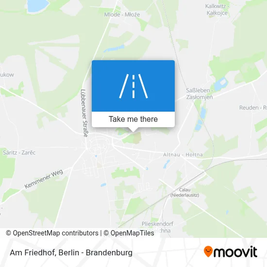 Am Friedhof map