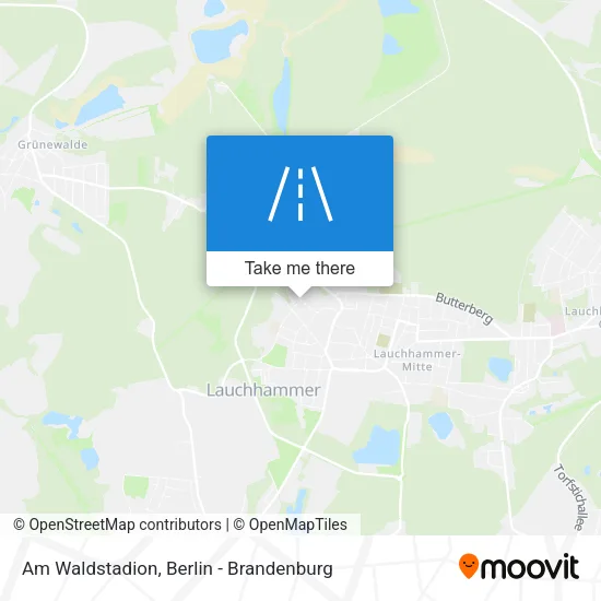 Карта Am Waldstadion