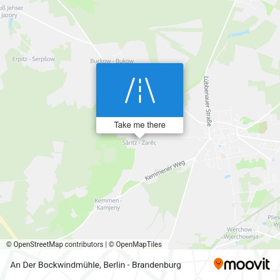 An Der Bockwindmühle map