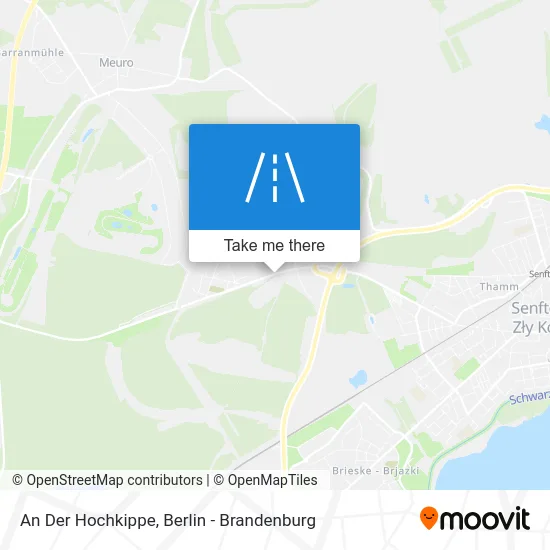 An Der Hochkippe map