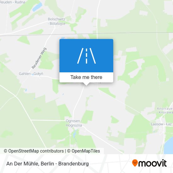 An Der Mühle map
