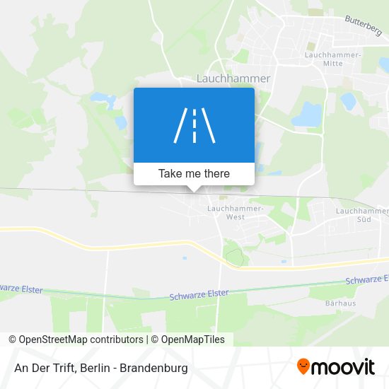 An Der Trift map