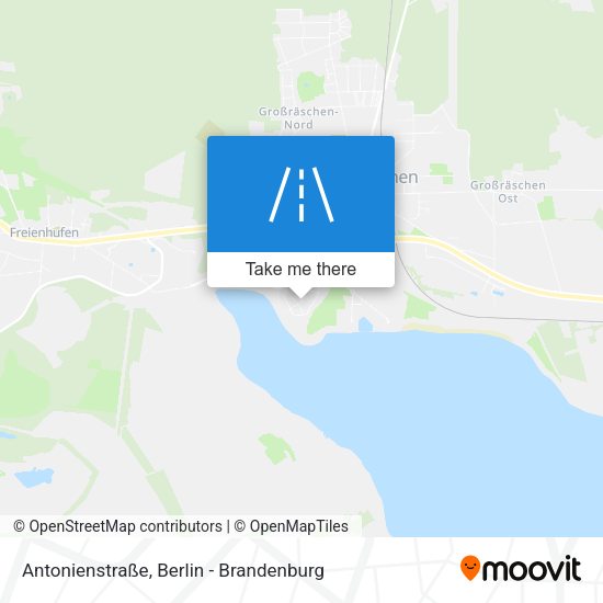 Antonienstraße map