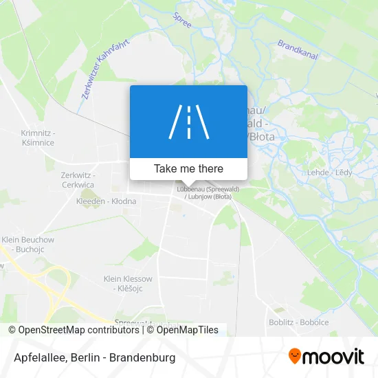 Карта Apfelallee