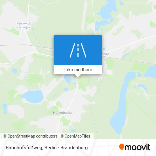 Карта Bahnhofsfußweg
