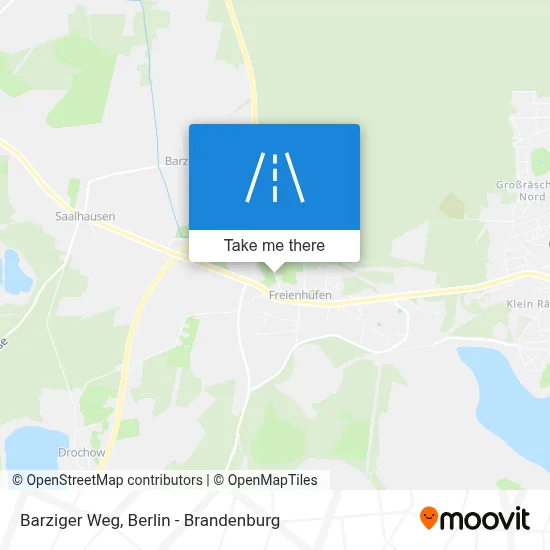 Barziger Weg map