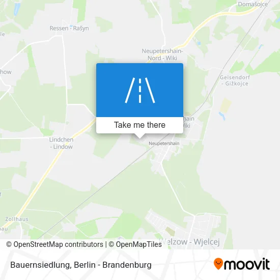Карта Bauernsiedlung