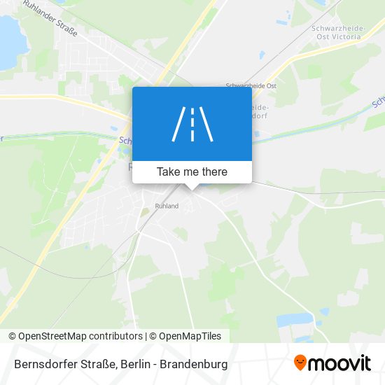 Bernsdorfer Straße map