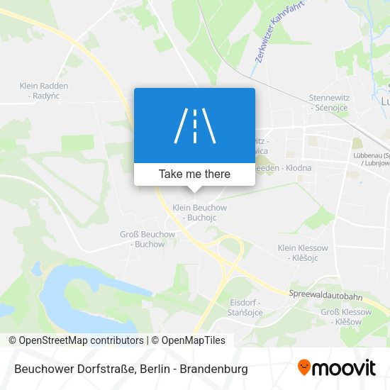 Beuchower Dorfstraße map