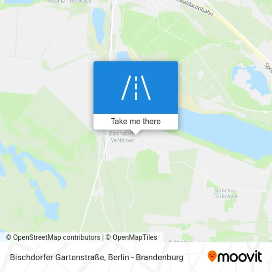 Карта Bischdorfer Gartenstraße