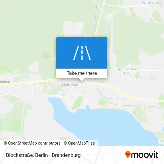 Карта Blockstraße