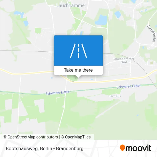Bootshausweg map