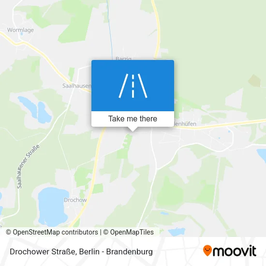 Карта Drochower Straße