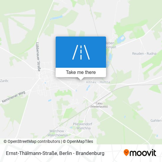 Карта Ernst-Thälmann-Straße