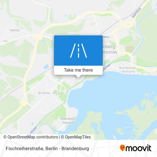 Карта Fischreiherstraße