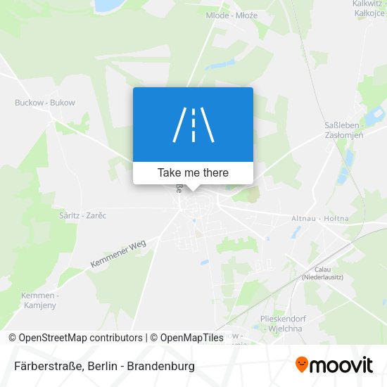 Färberstraße map