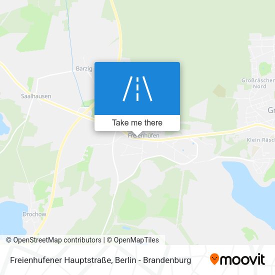 Freienhufener Hauptstraße map